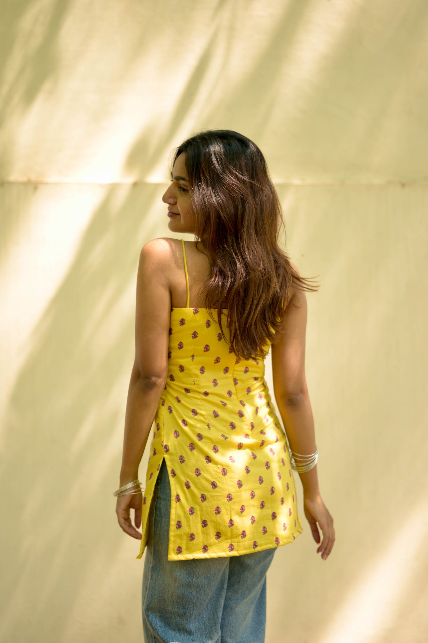 Studio Yellow Mellow Short Kurta Top
