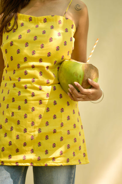 Studio Yellow Mellow Short Kurta Top