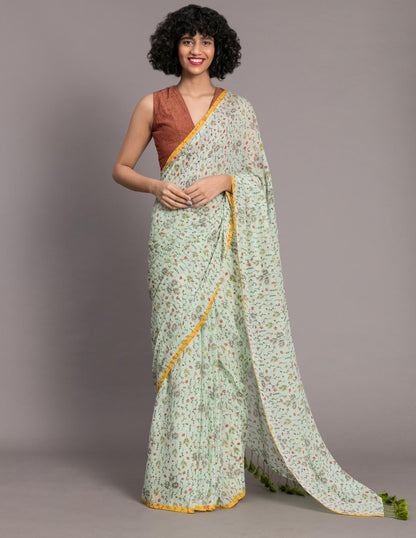 Wild Wildings Of Highlands Saree