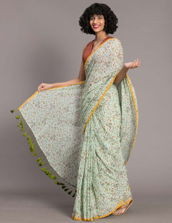 Wild Wildings Of Highlands Saree