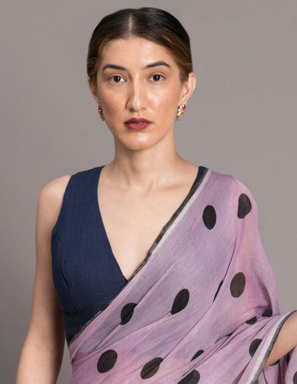 Distant Lavendula Saree