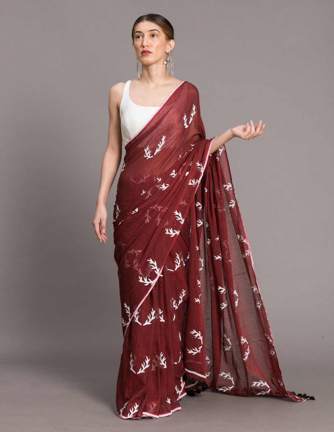 Reindeer Saree