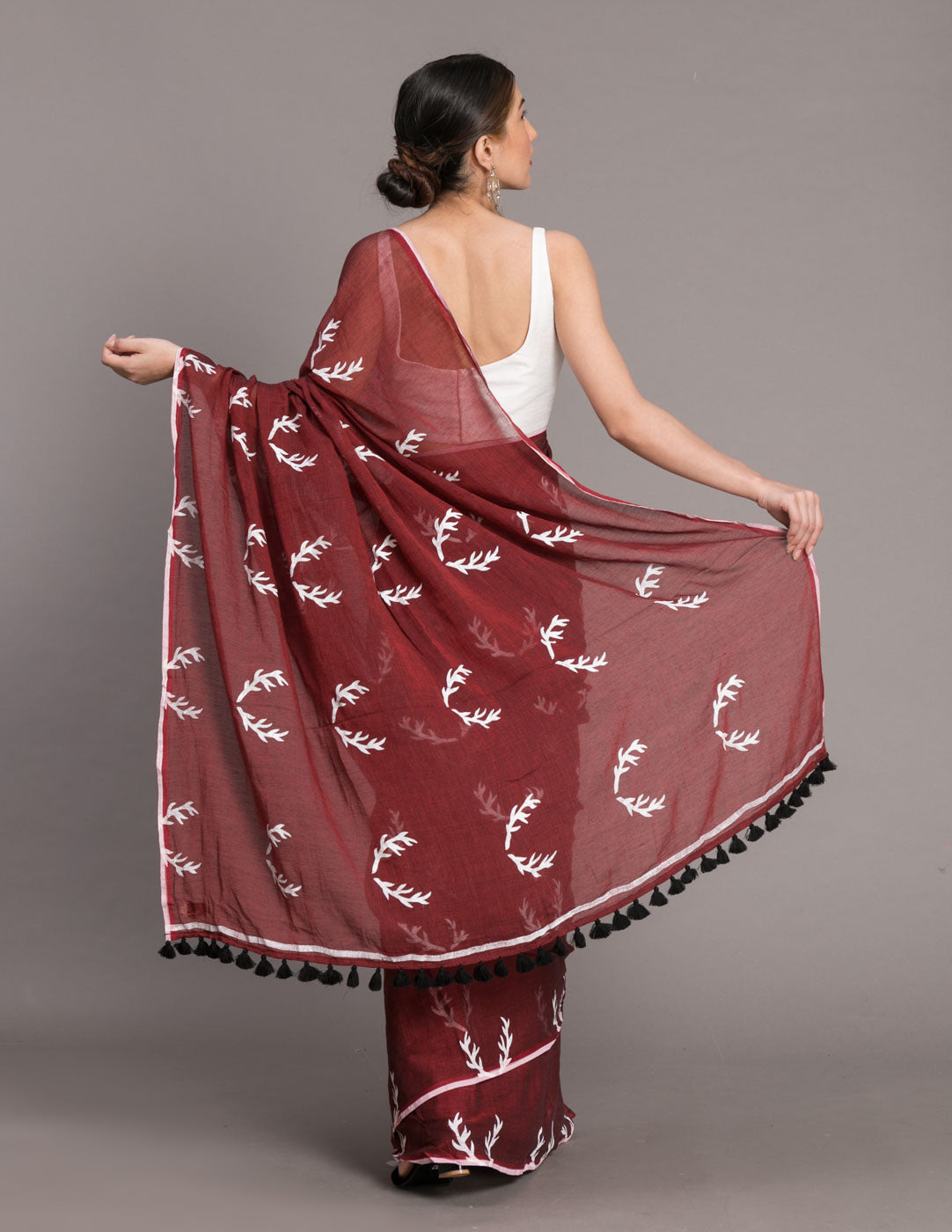 Reindeer Saree