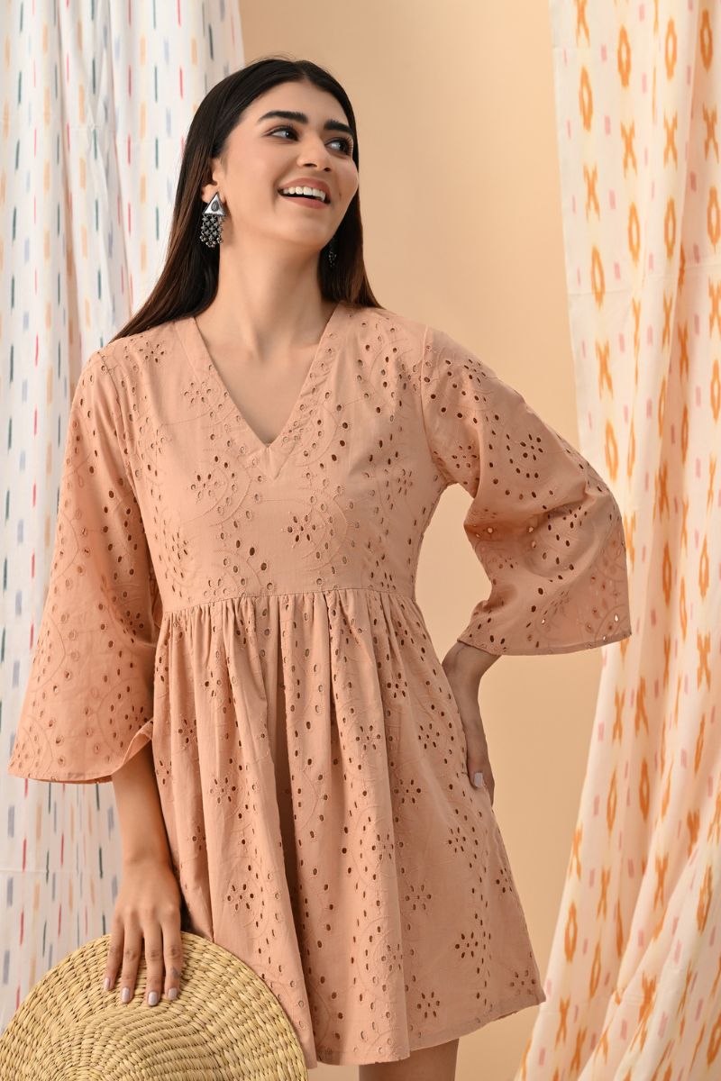 Ella Schiffli Dress