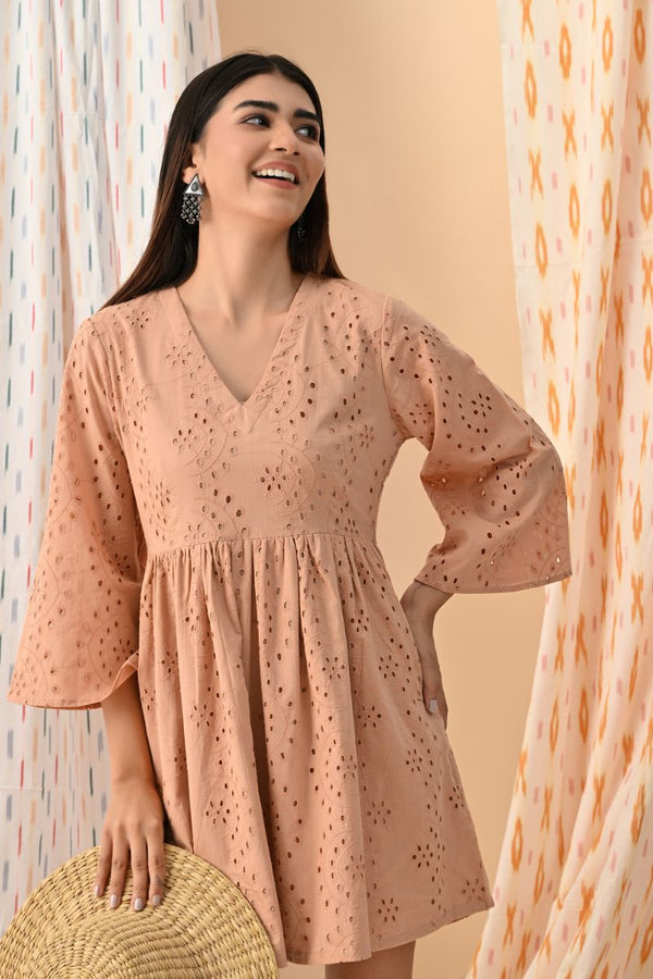 Ella Schiffli Dress