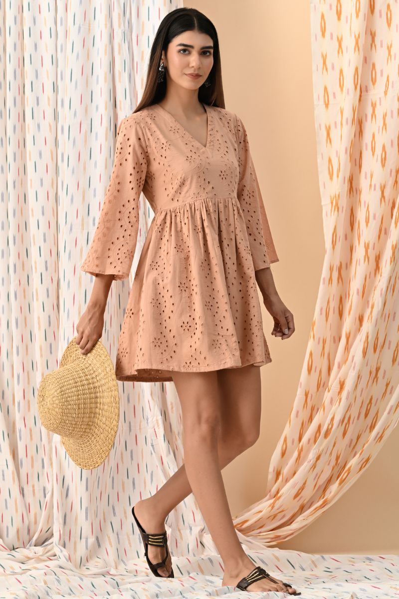 Ella Schiffli Dress