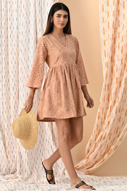 Ella Schiffli Dress