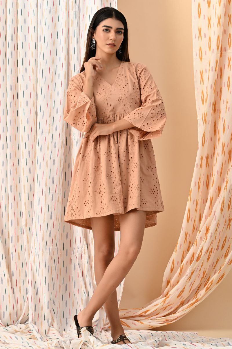 Ella Schiffli Dress