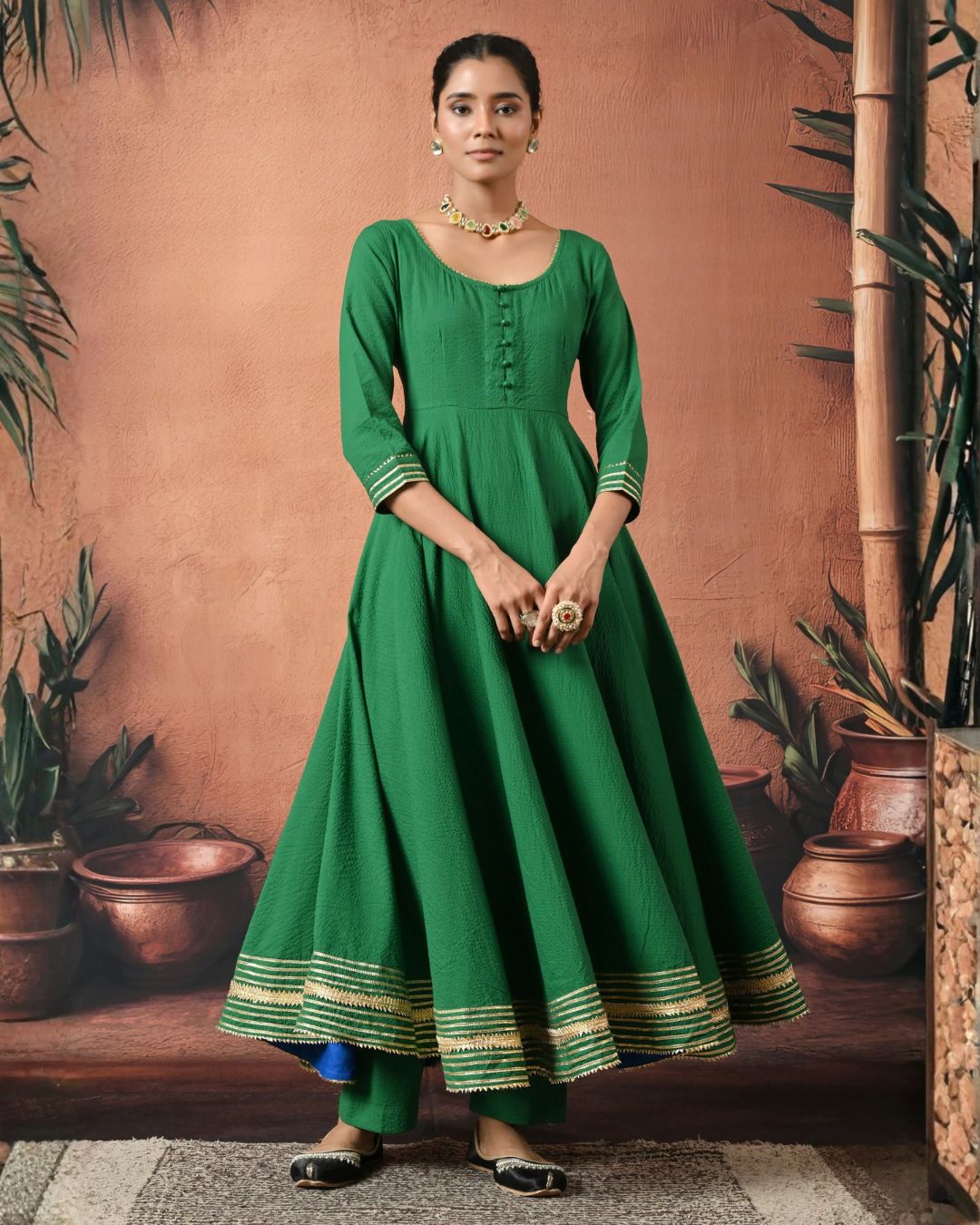 The Main Character Analarkali Set Bo
