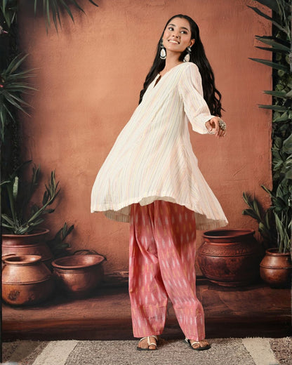 Heer Kalidaar Farshi Co-Ord Set Bo