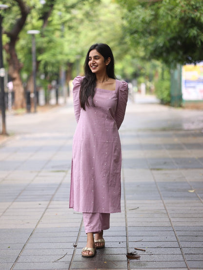 Studio Lavender cotton set