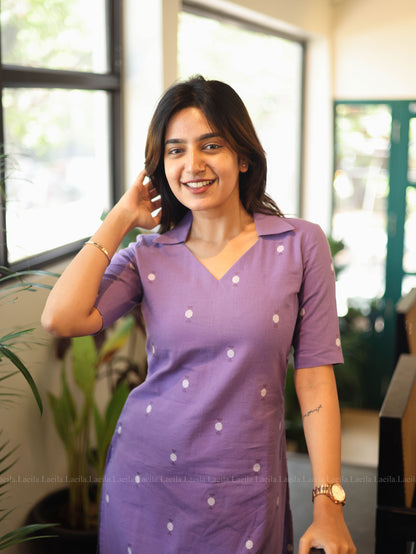 Studio  Lavender Meera Cotton Top