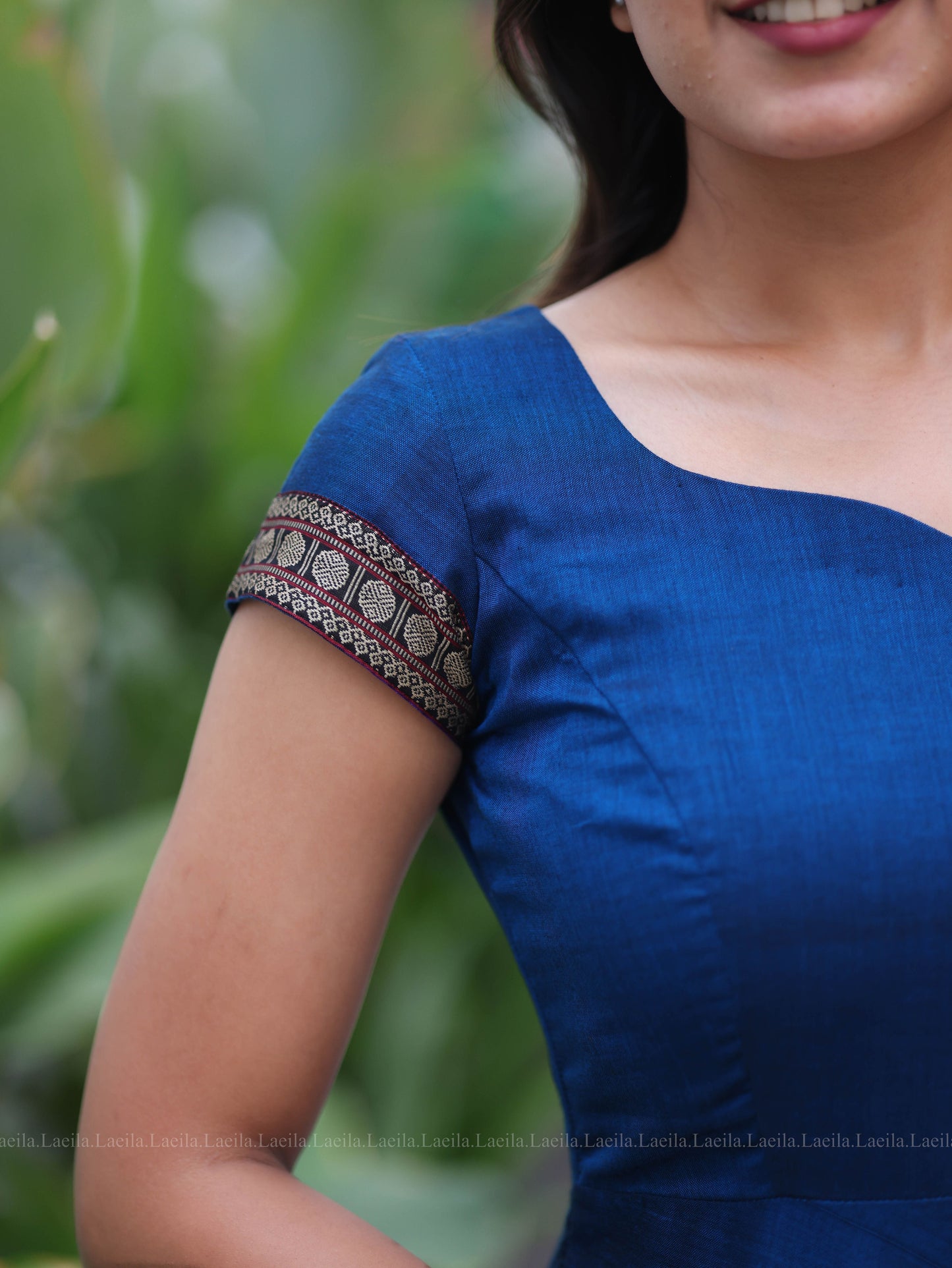 Studio Blue Malar Narayanpet Anarkali Top & Dupatta