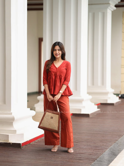Studio Maroon Hayati Coord set