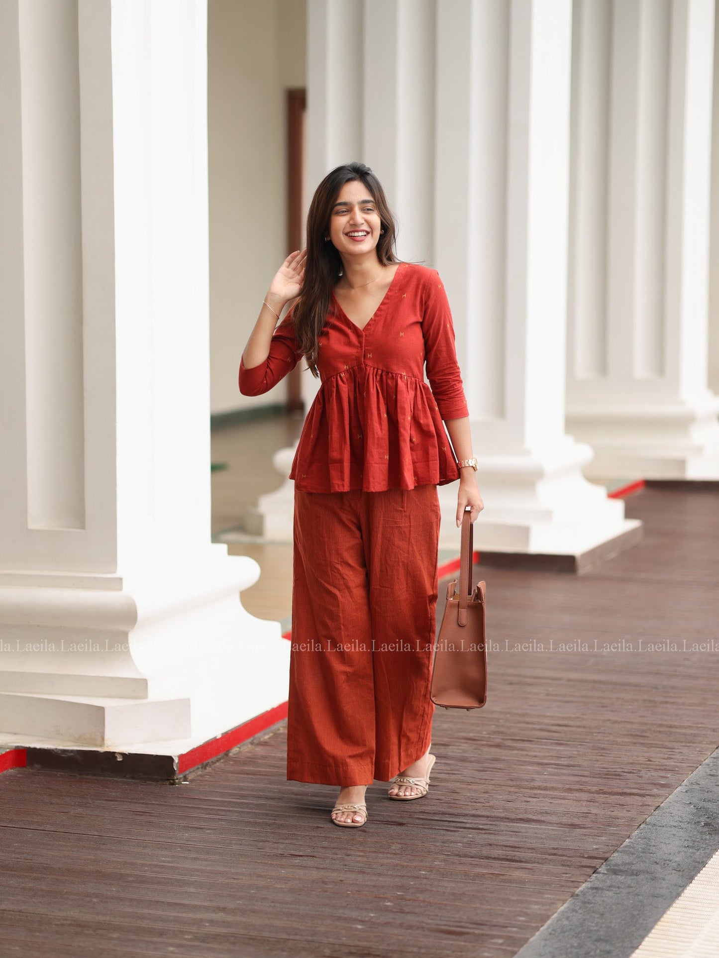 Studio Maroon Hayati Coord set