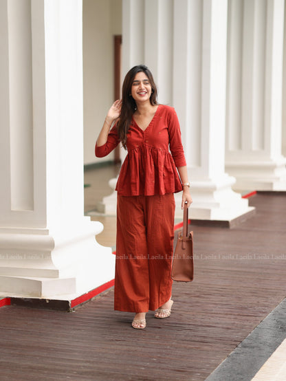 Studio Maroon Hayati Coord set