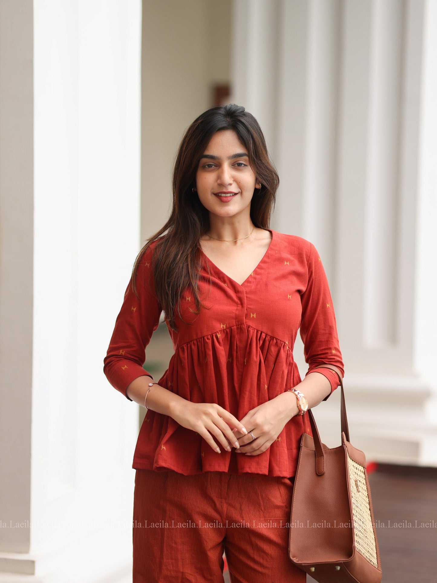 Studio Maroon Hayati Coord set