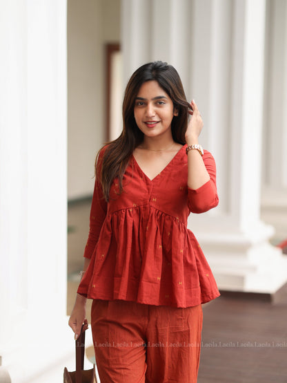 Studio Maroon Hayati Coord set