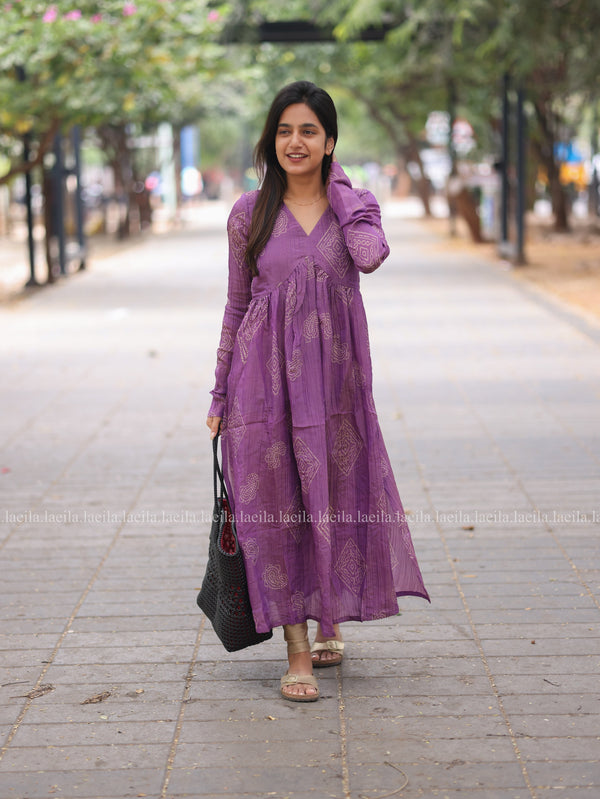 Studio Lavender Alia Cut Top