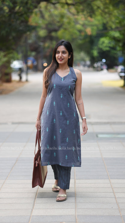 Studio Grey Purple Meera cotton set