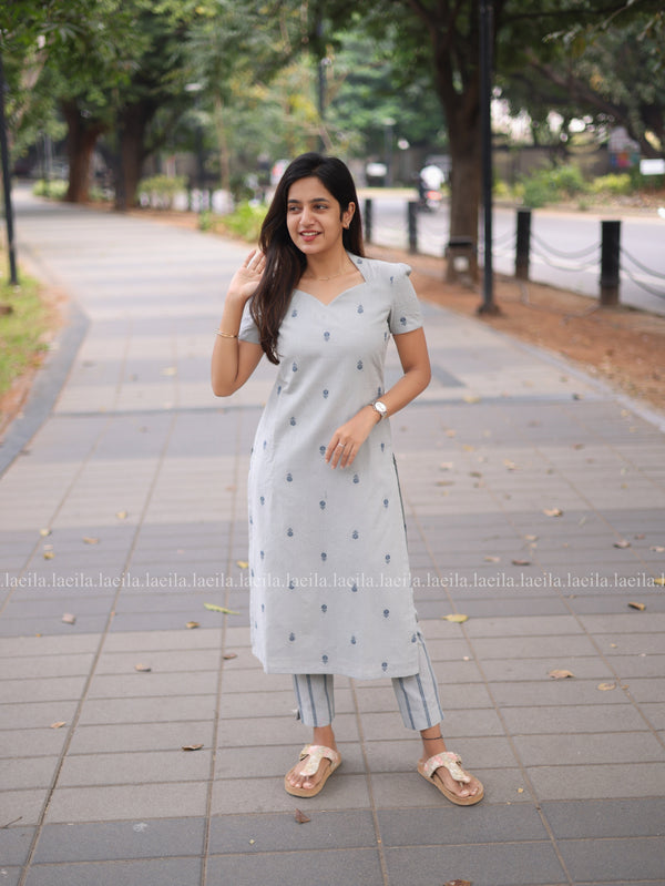 Studio Whisper Grey Meera Cotton Set