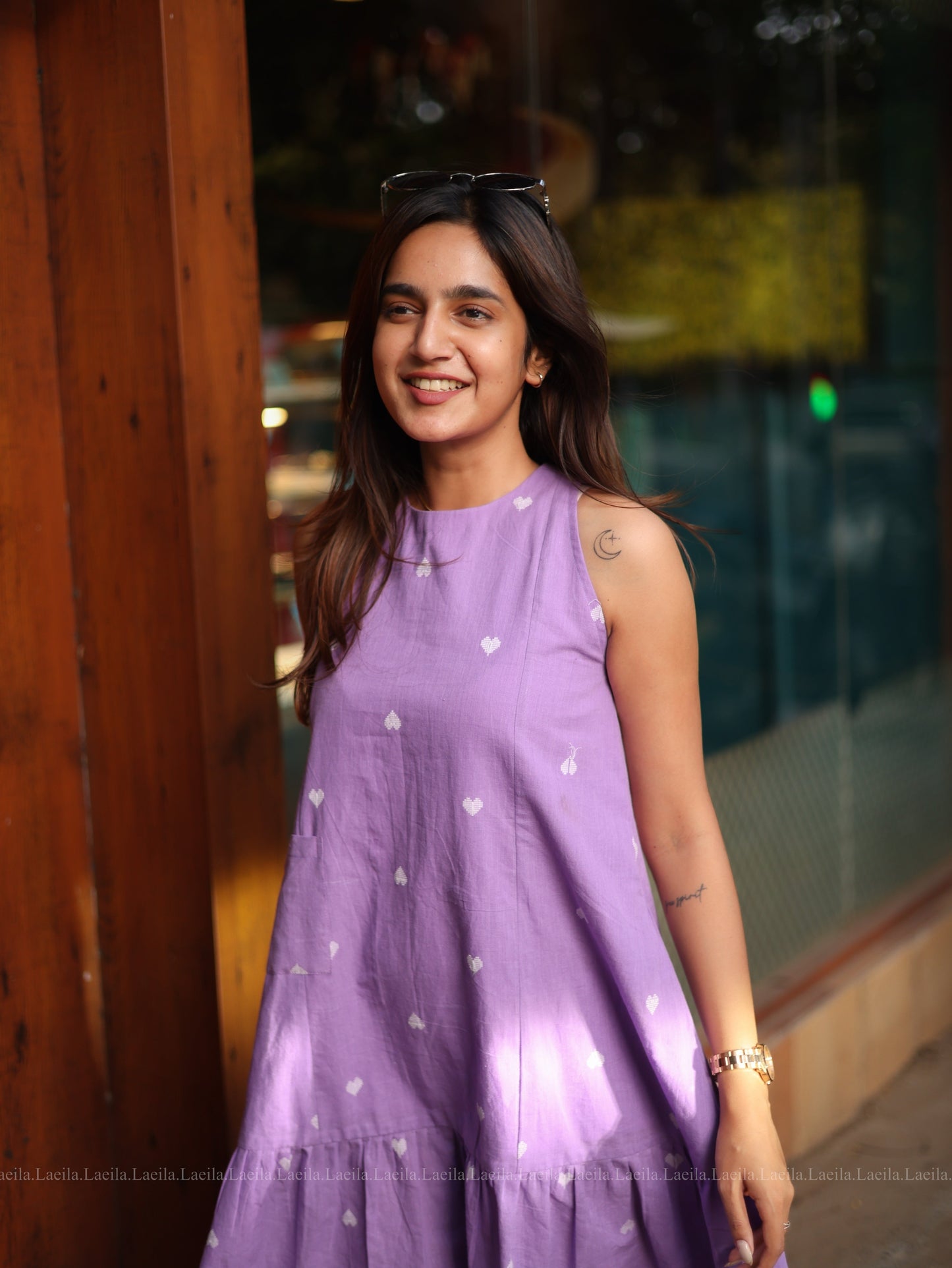 Studio Lavender Heart Dress