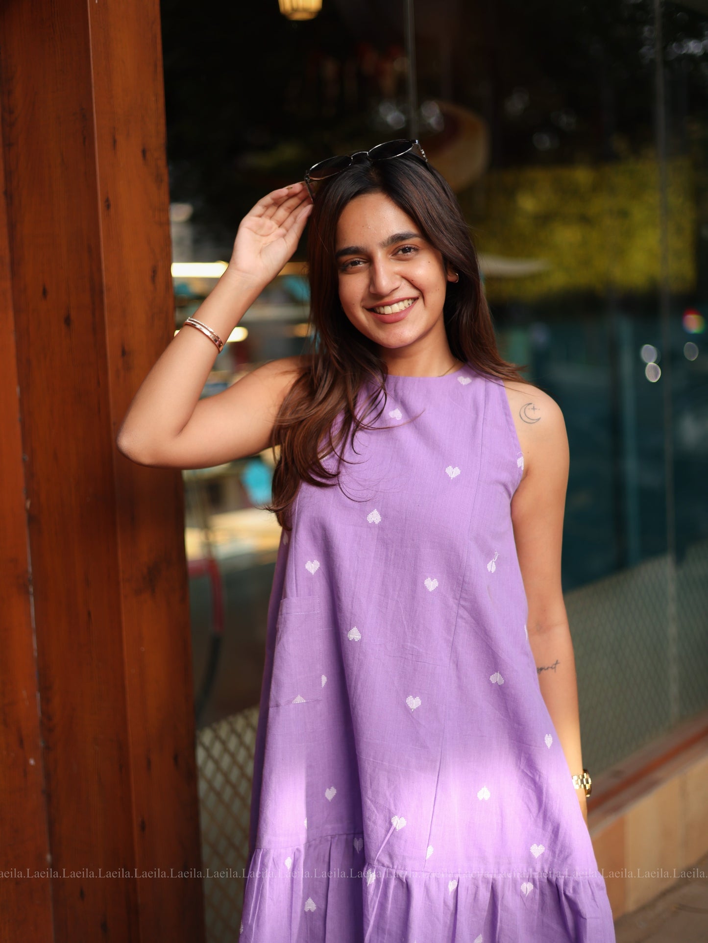 Studio Lavender Heart Dress
