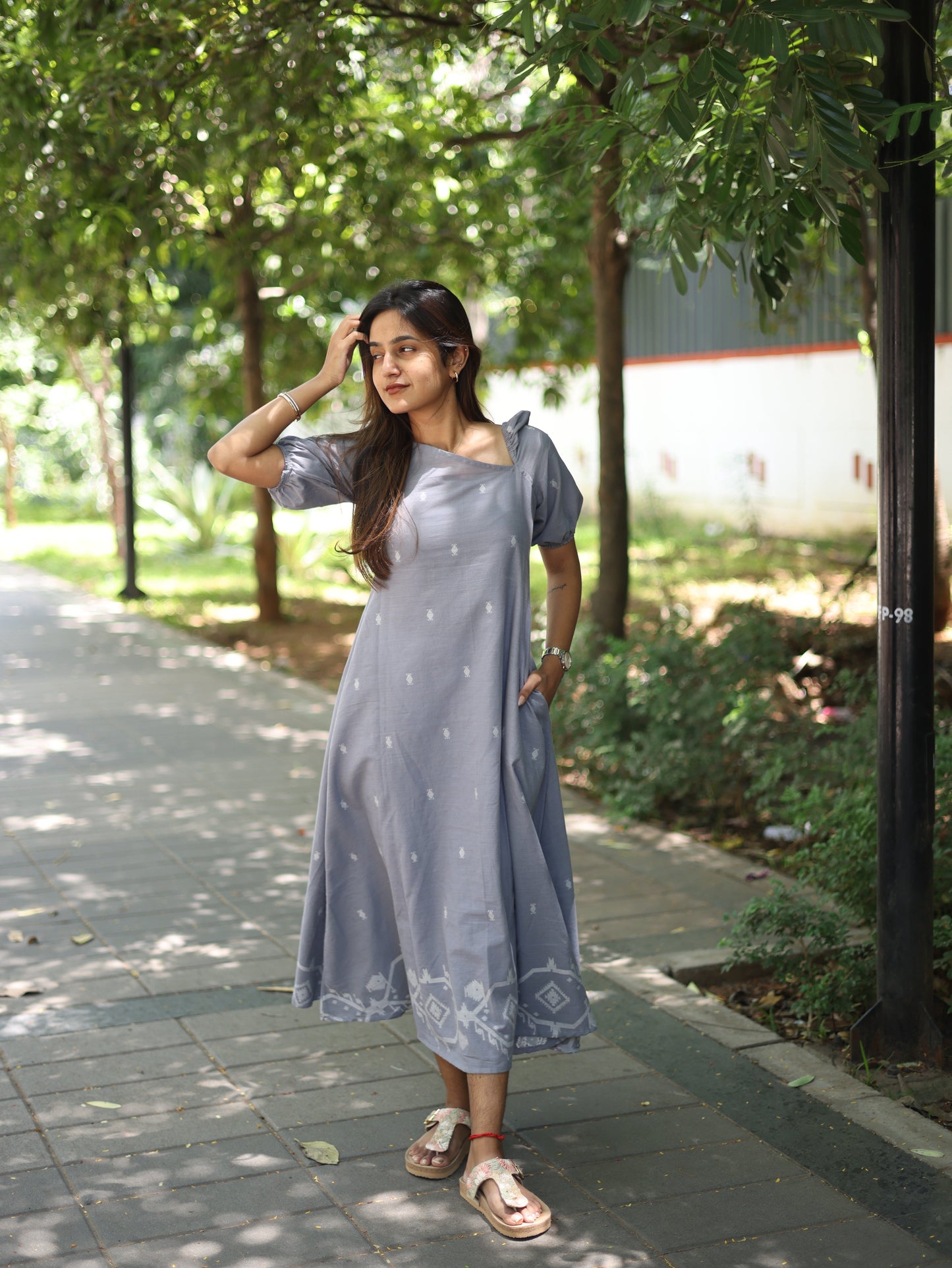 Studio Grey Cotton Dress