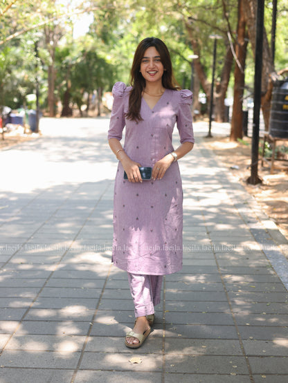 Studio Lavender Meera cotton co-ord set