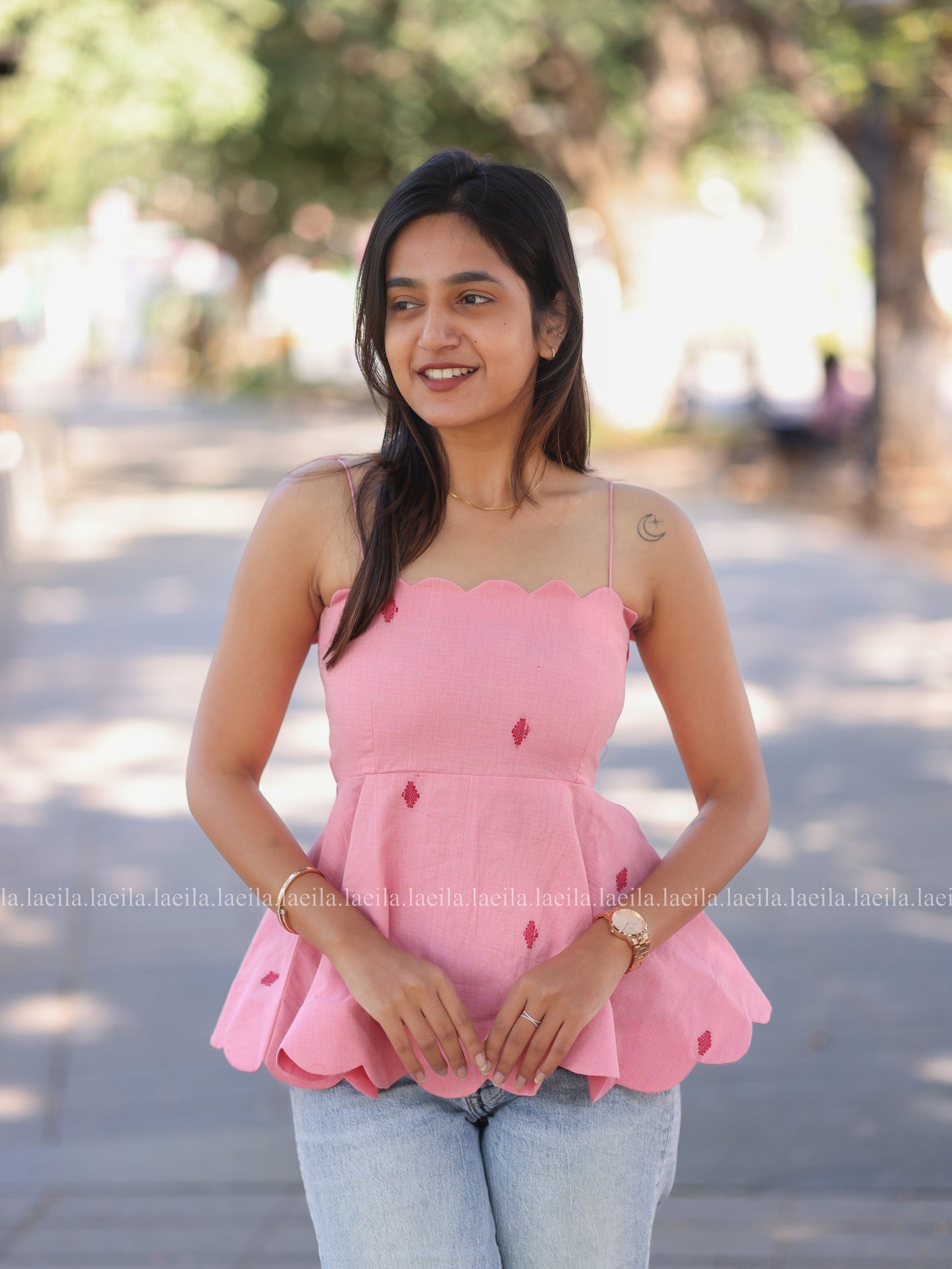 Studio Pink Maya Short Top