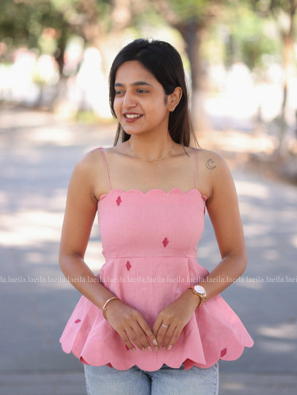 Studio Pink Maya Short Top