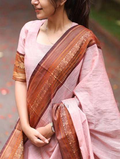 Studio Pink Meenakshi Pure Kanchi Cotton Top and Dupatta Set