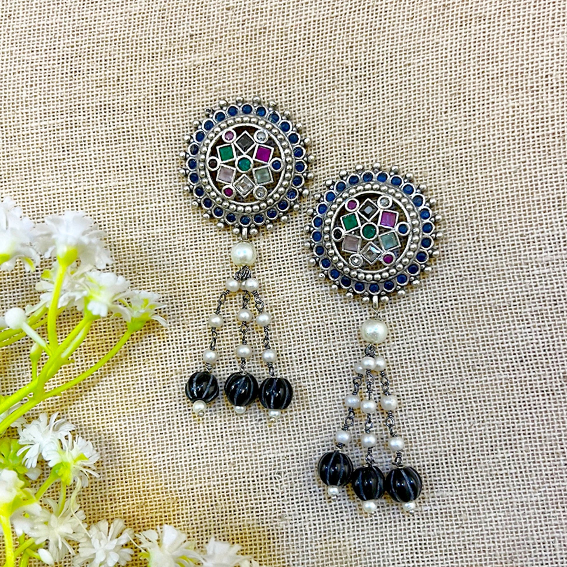 earrings hanging chain