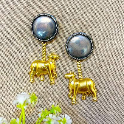 Cow Earring