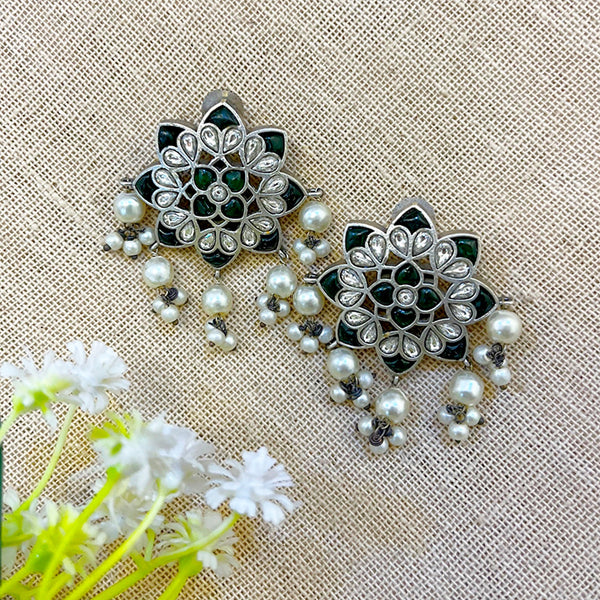 black ear stud