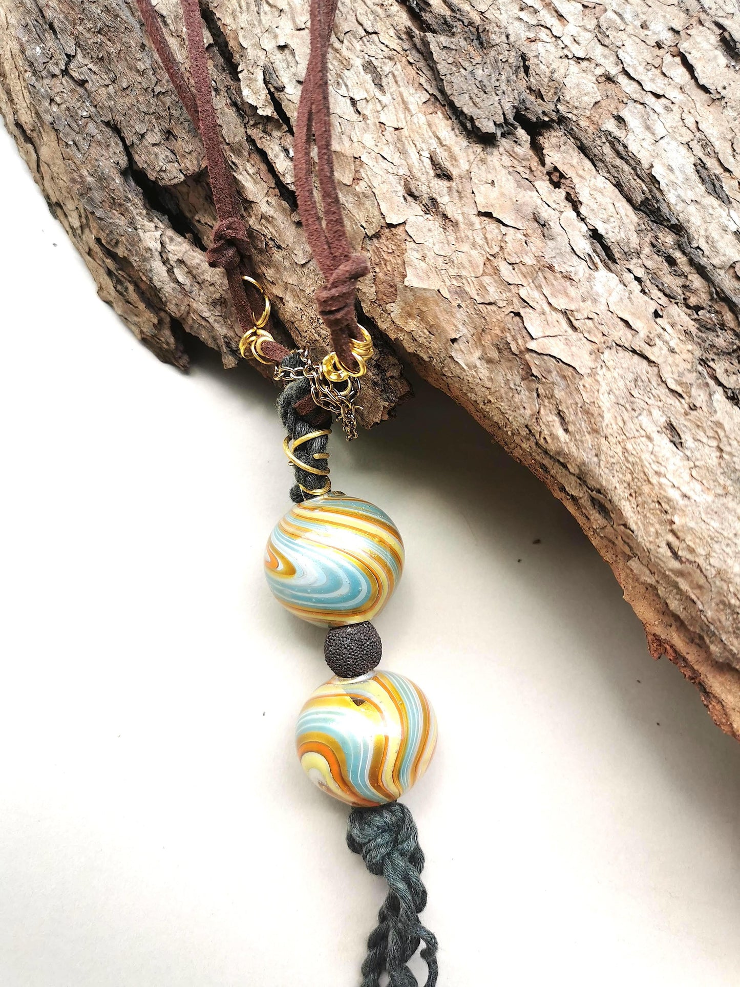 Boho Earth  Spirit Echo- Necklace