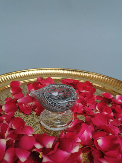 Art Glass Puja Diya-  Brahmam Deep (Set of 2)