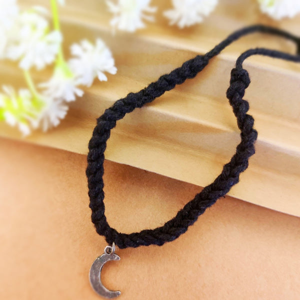 Moon  Silver Look Alike Nazariya/Thread Anklets