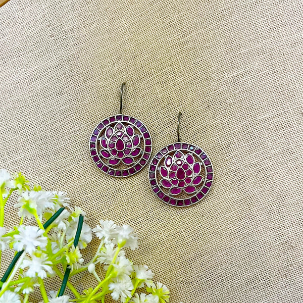 kundan dangler earrings