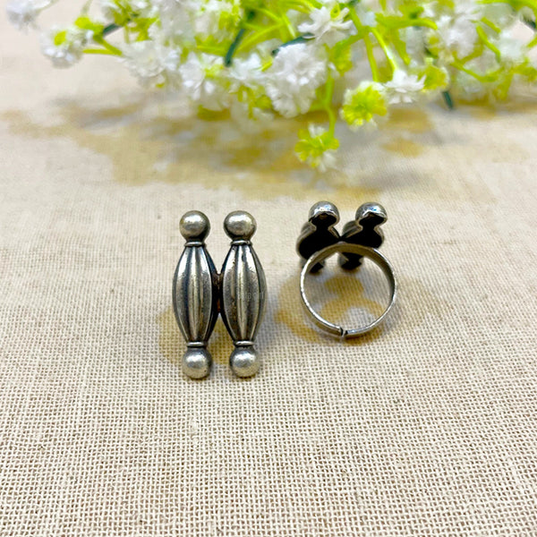 oxidised ring set