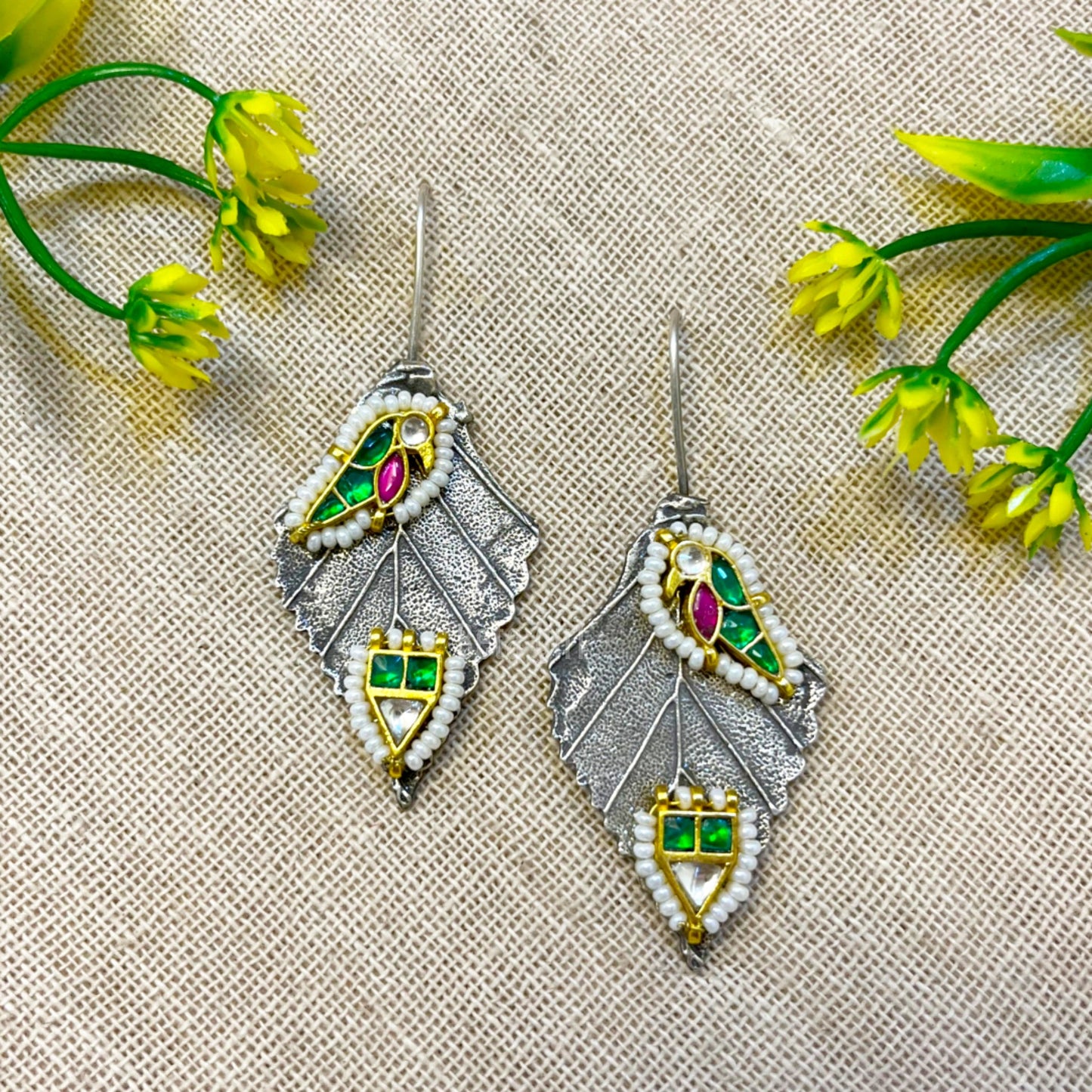 Silver Danglers Earrings