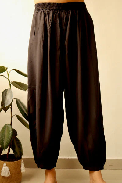 BLACK MODAL AFGHANI PANTS