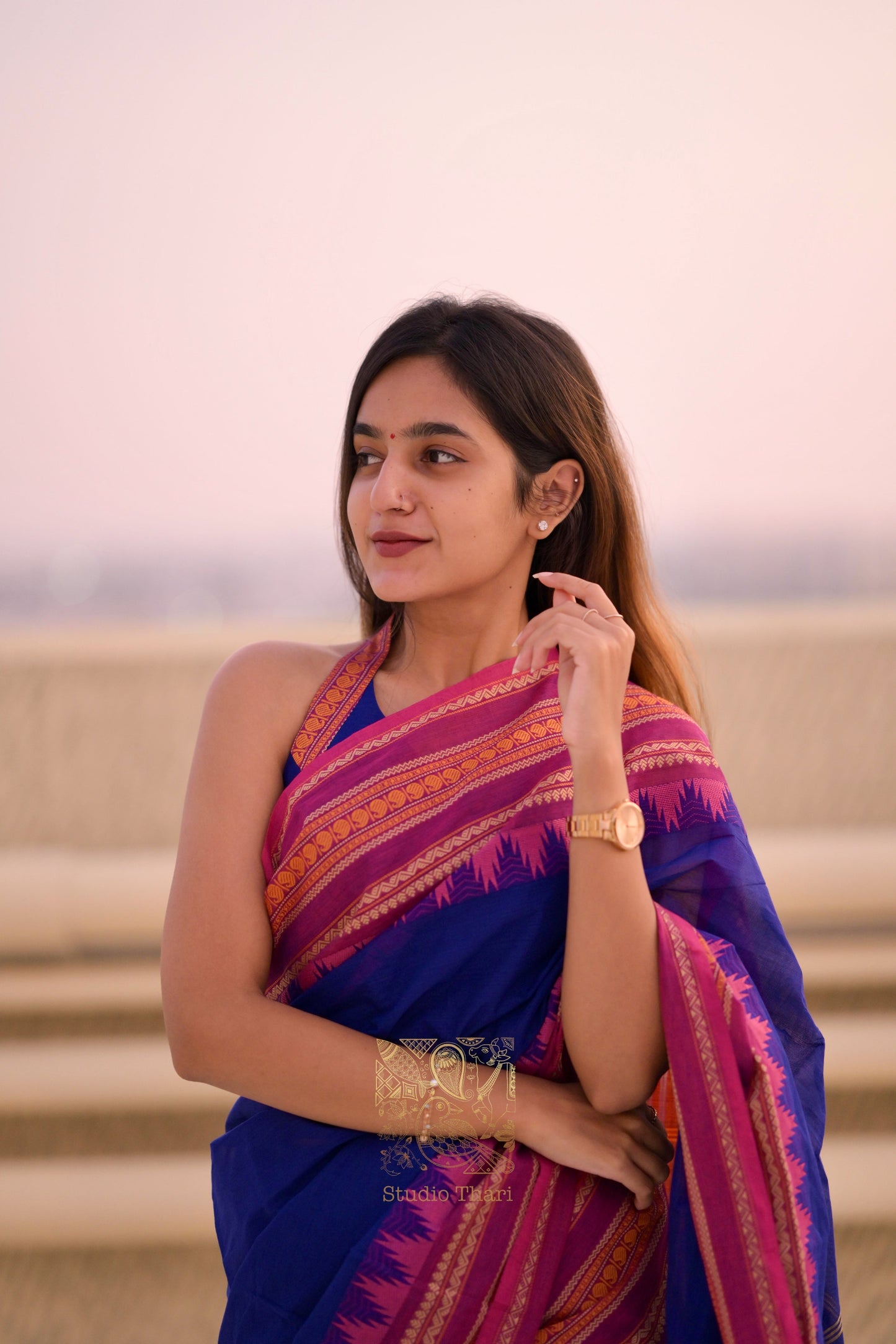 Parvati Bold and Beautiful Chettinad Cotton Sarees
