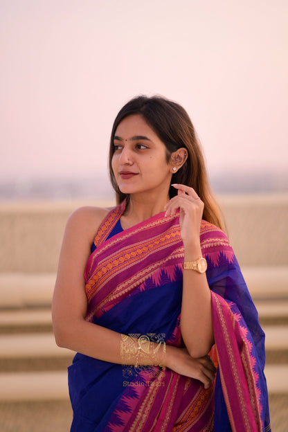Parvati Bold and Beautiful Chettinad Cotton Sarees