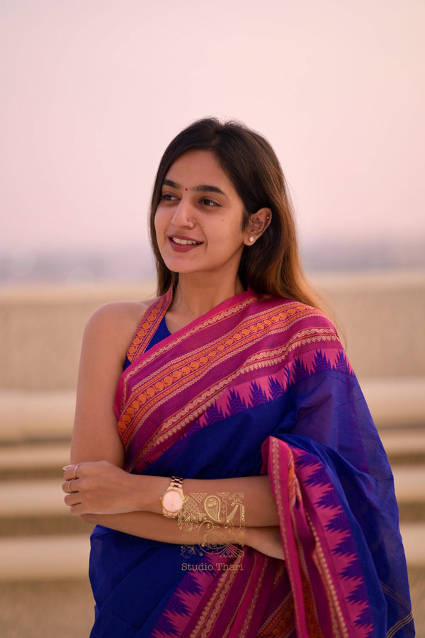 Parvati Bold and Beautiful Chettinad Cotton Sarees