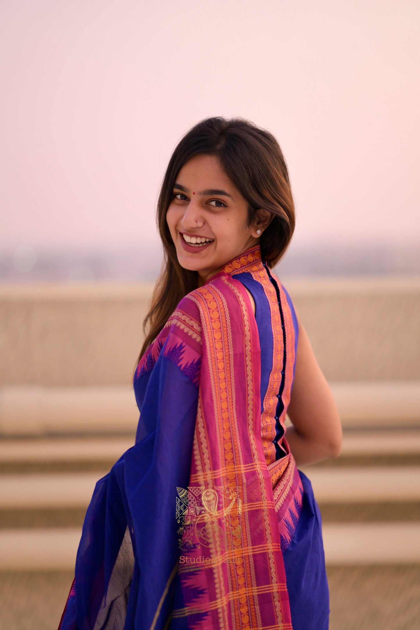 Parvati Bold and Beautiful Chettinad Cotton Sarees