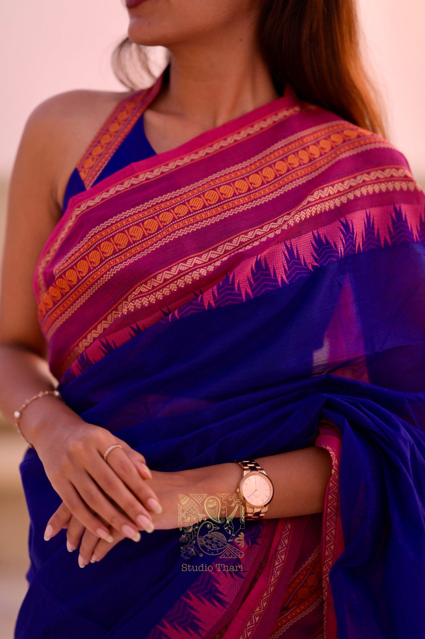 Parvati Bold and Beautiful Chettinad Cotton Sarees