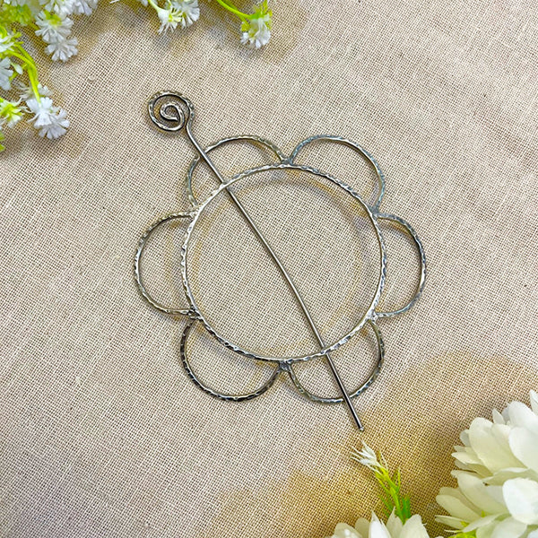 silver hair accessories