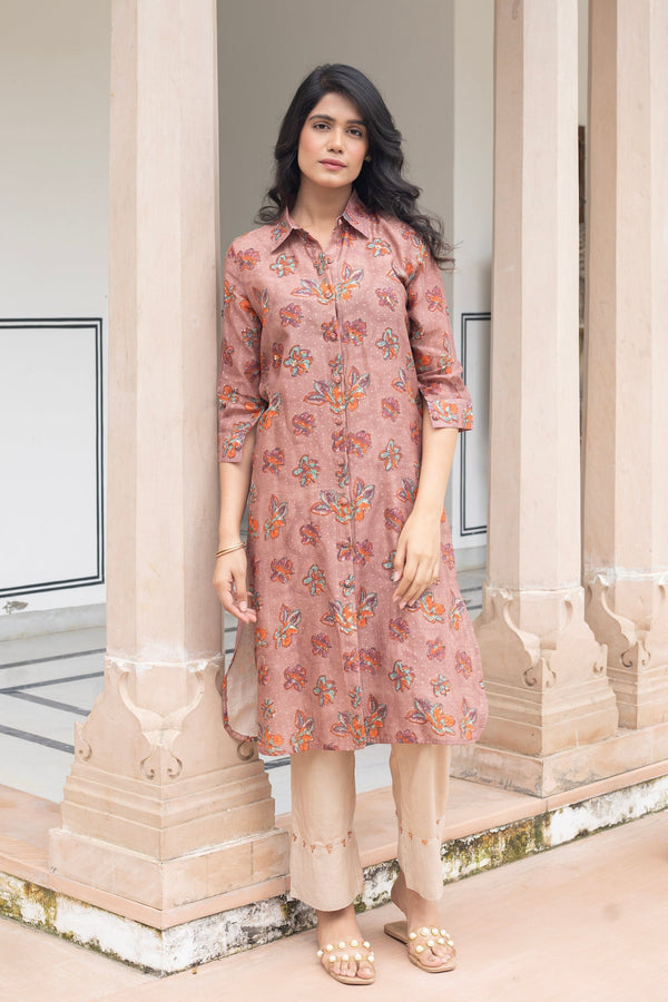 ANU RUBY CHANDHERI KURTA