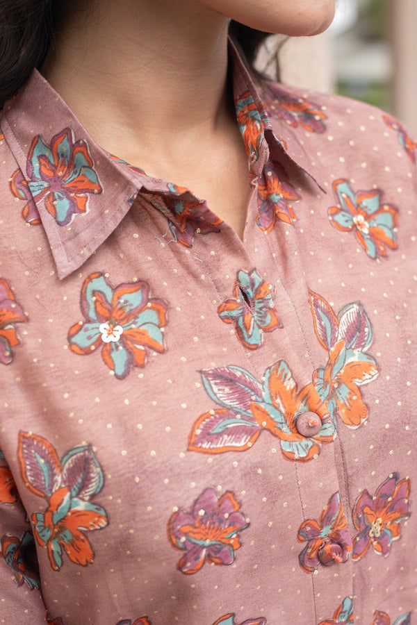 ANU RUBY CHANDHERI KURTA